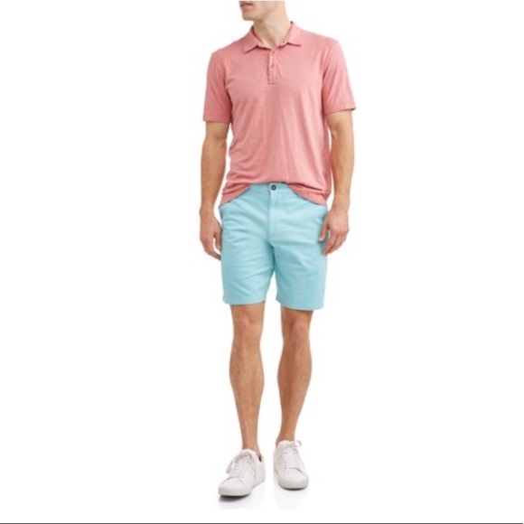George Men’s Flat Front Shorts - Picture 2 of 4